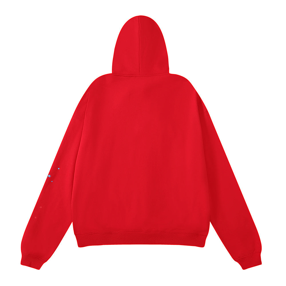 Sp5der Red Angel Number 555 Hoodie