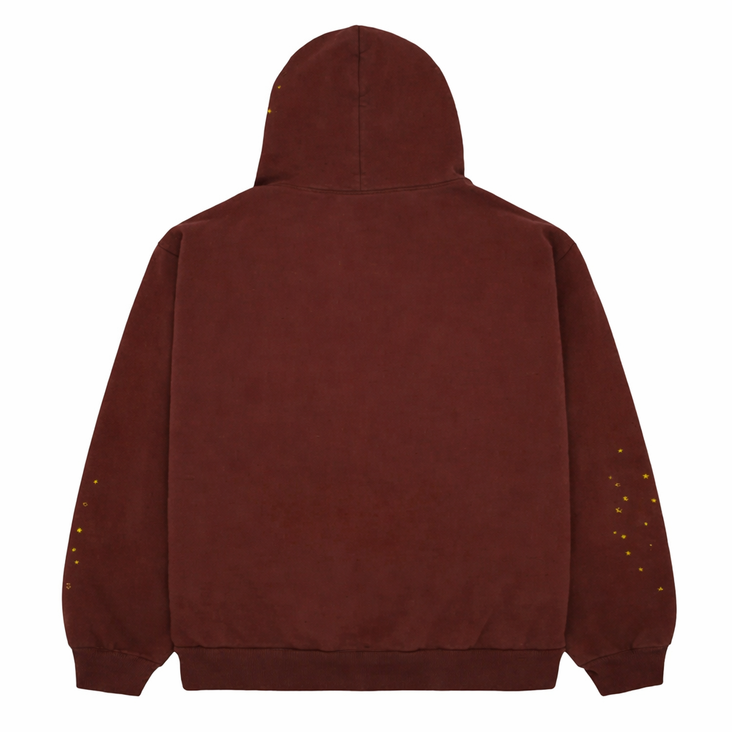 Sp5der Web Hoodie Brown