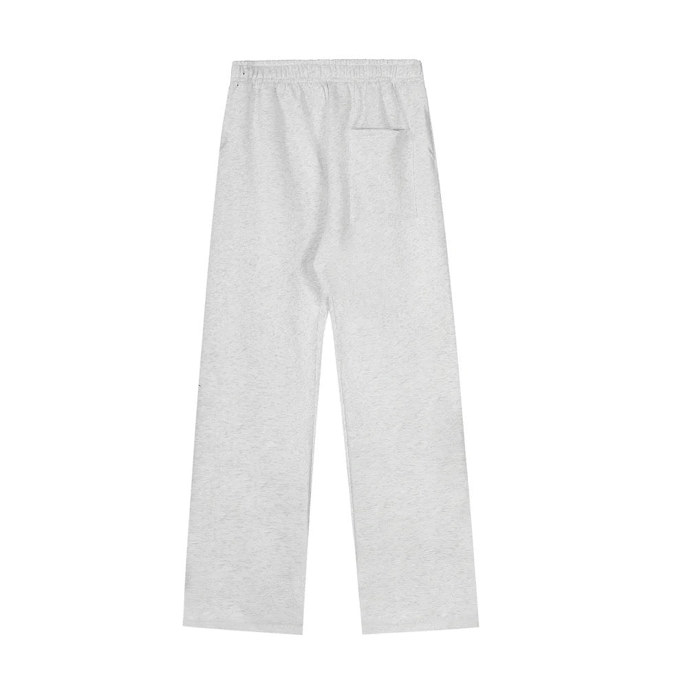 Sp5der Atlanta Wide Leg Sweatpant Heather Grey