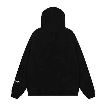 Sp5der Cashapp Zip-Up Hoodie