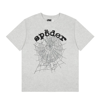Sp5der OG Web Shirt Gray