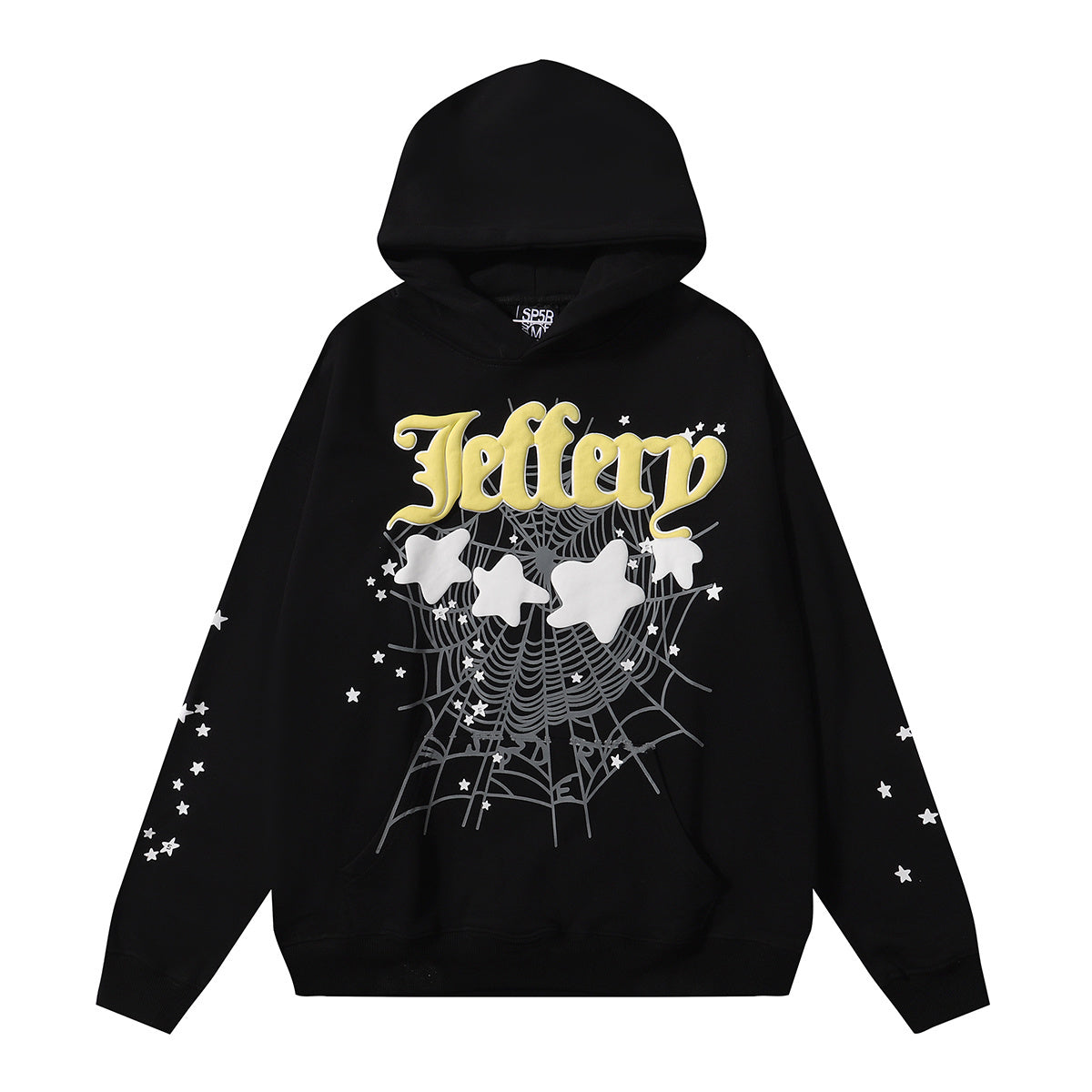 Sp5der Jeffery Hoodie Puff Print