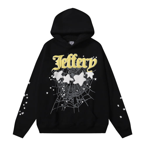 Sp5der Jeffery Hoodie Puff Print