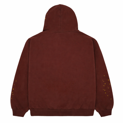 Sp5der Web Hoodie Brown