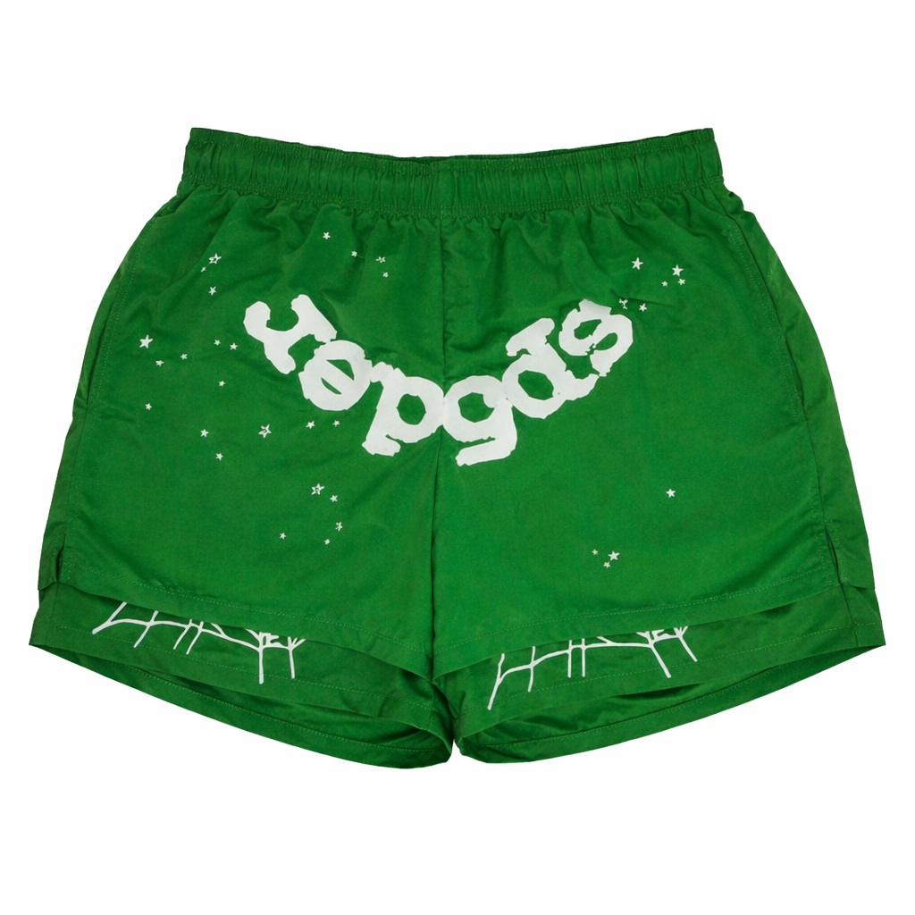 SP5DER DOUBLE-LAYERED SHORTS