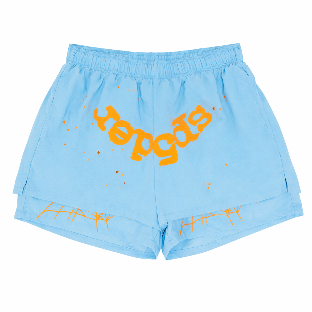 SP5DER DOUBLE-LAYERED SHORTS