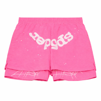 SP5DER DOUBLE-LAYERED SHORTS