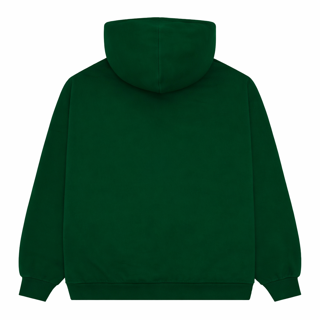 Sp5der Hunter Green Web Hoodie