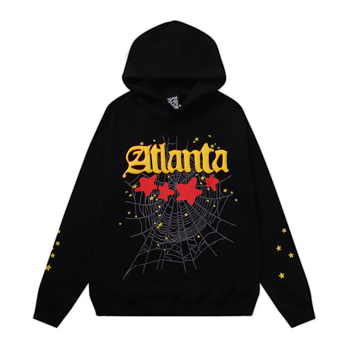 Sp5der Atlanta Hoodie ‘Black’
