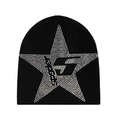 Sp5der Rhinestone Beanie