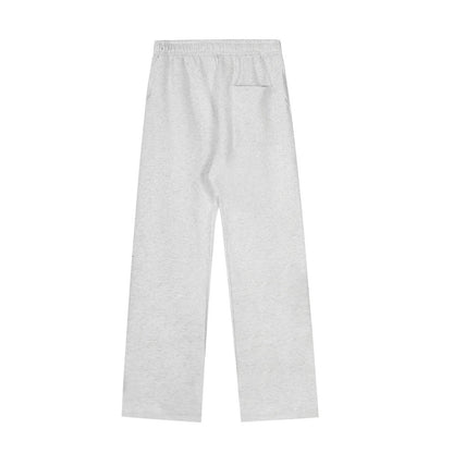 Sp5der Atlanta Wide Leg Sweatpant Heather Grey