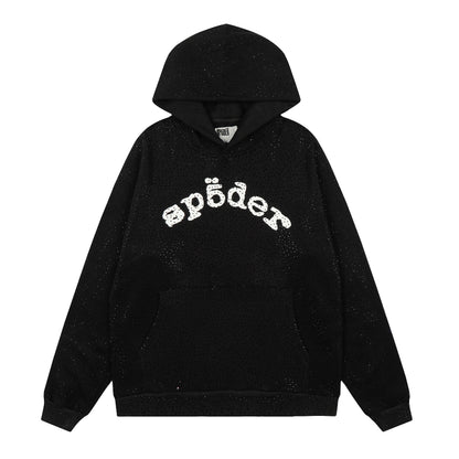 Sp5der VVS Rhinestone Hoodie