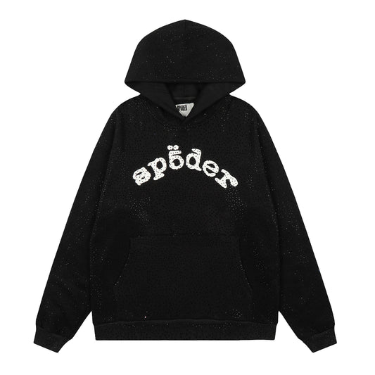Sp5der VVS Rhinestone Hoodie